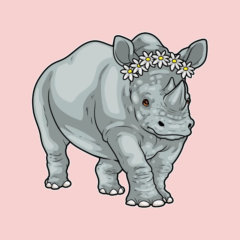 Nashorn Gänseblümchen 