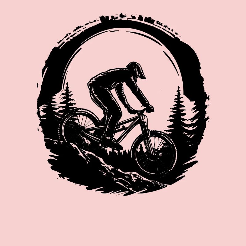 Mountain Biking Sketch