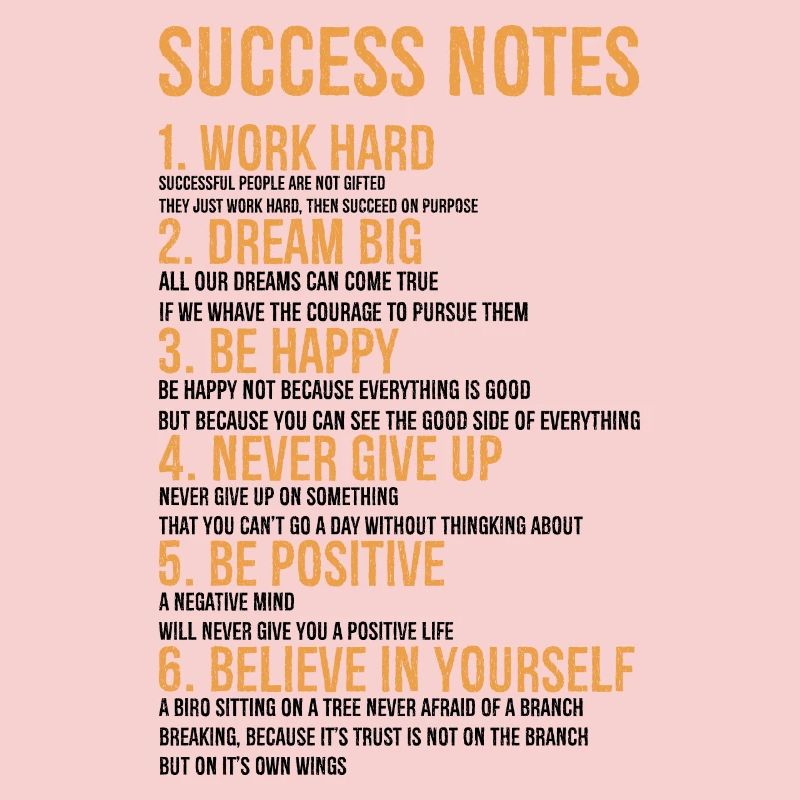 Success Notes
