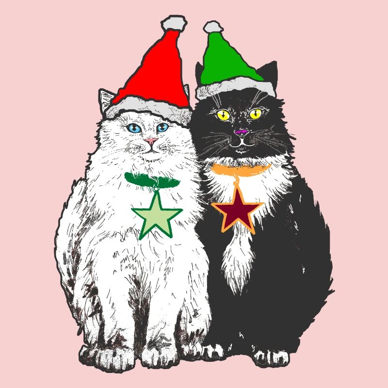 LES CHATS DE NOËL