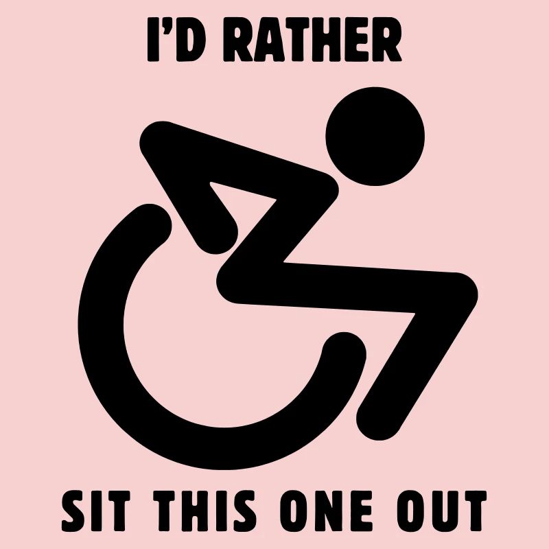 Asseyez-vous celui-ci.. dans mon fauteuil roulant #