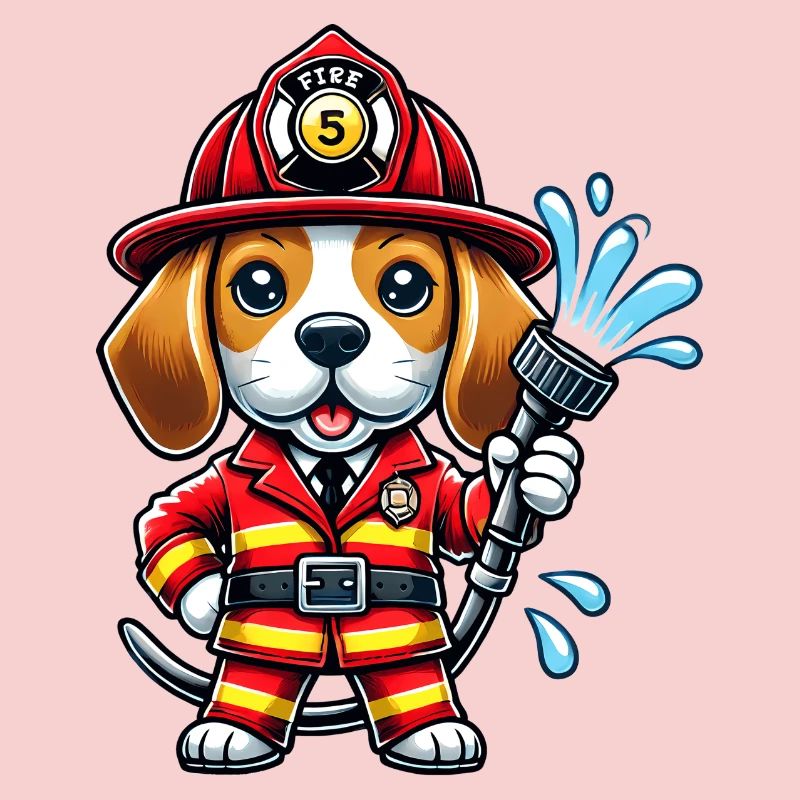 Beagle fireman design