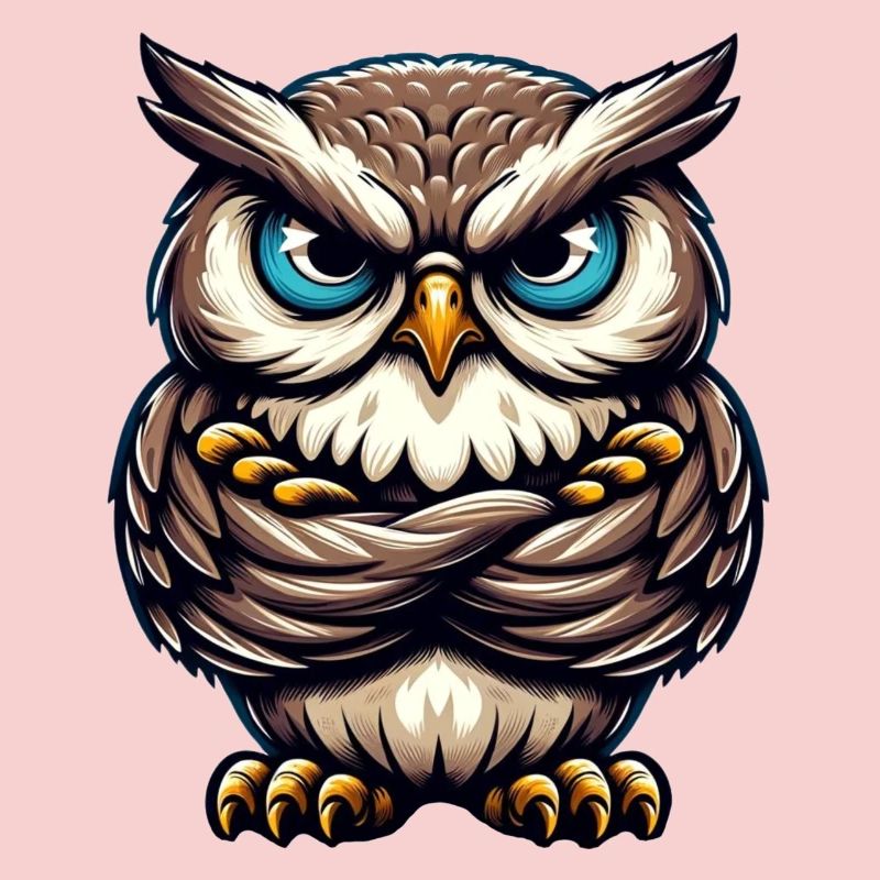 Grumpy Owl