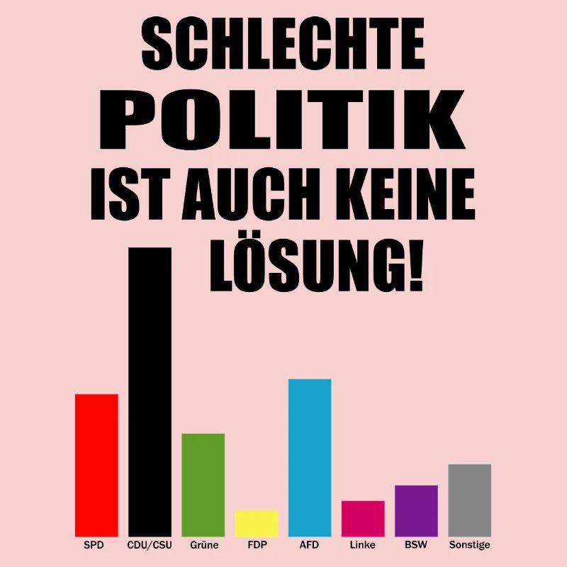 Bad politics is not a solution either