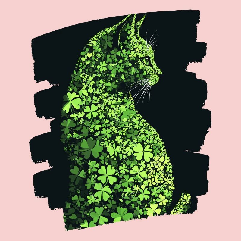 St. Patrick's Day Cat