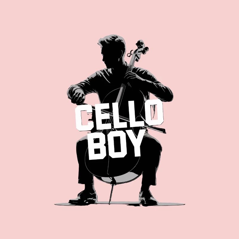 Violoncelle Garçon Silhouette Violoncelle