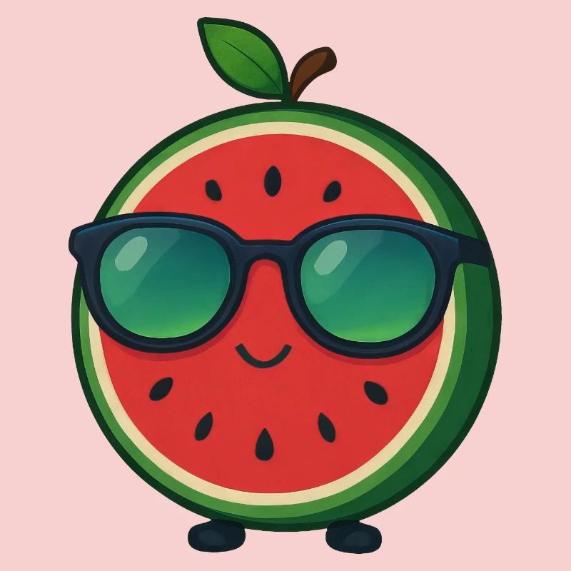 Fruity Watermelon Summer Fun Cool Fruit