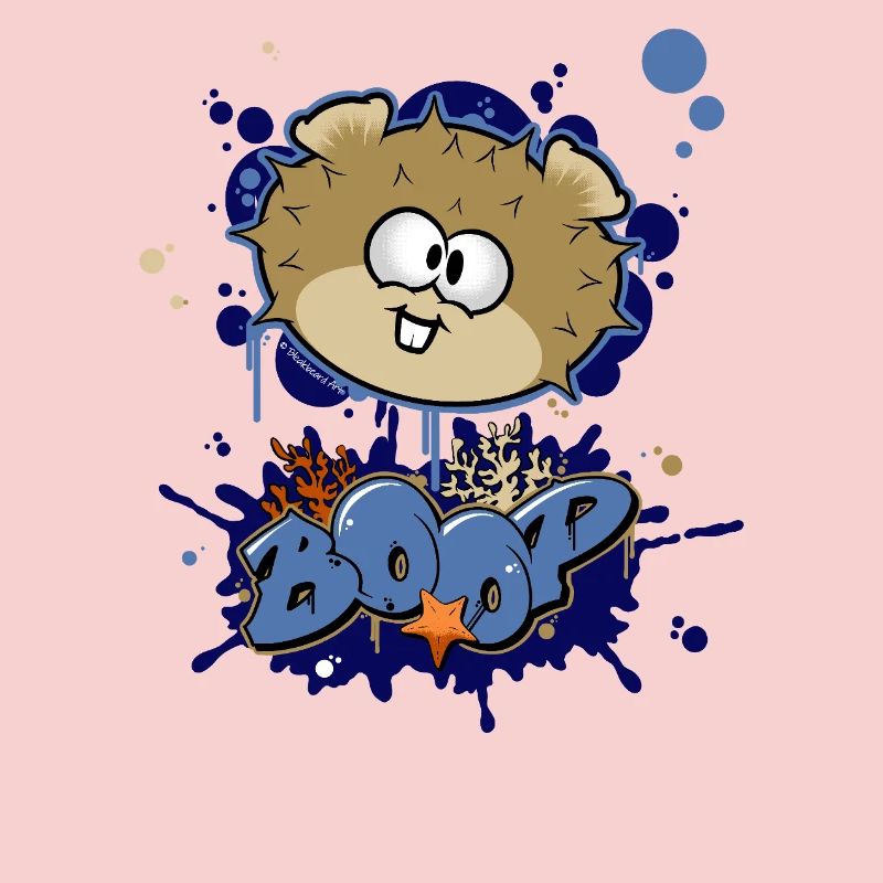 Graffiti Pufferfish