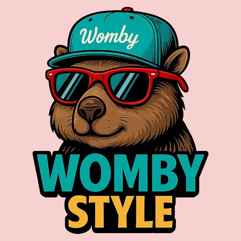Womby Style Biber mit Sonnenbrillen