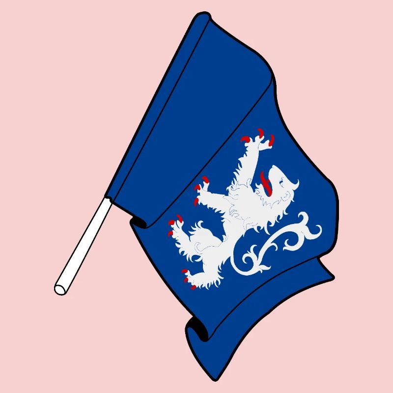 Drapeau de la province Halland Suède