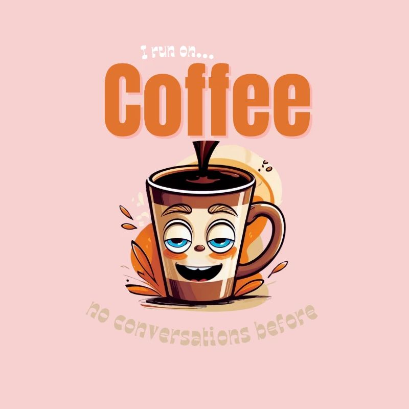Ambiance café – Pas de conversations avant le café