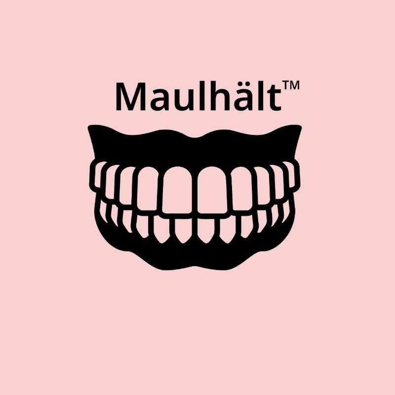 Schwarzer Minimalismus (Maulhält)