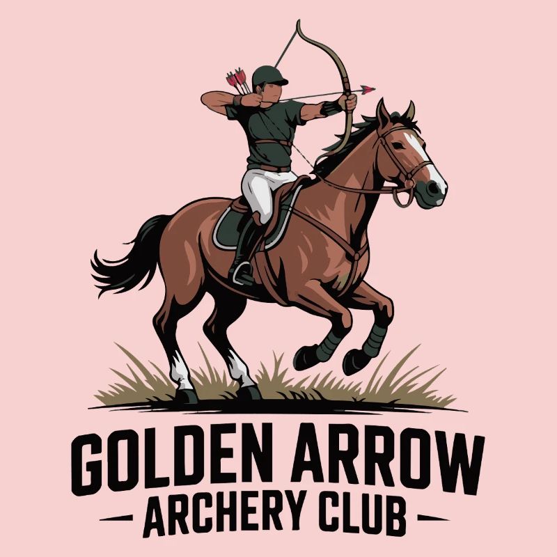 Dynamic Archer Crest on Horseback