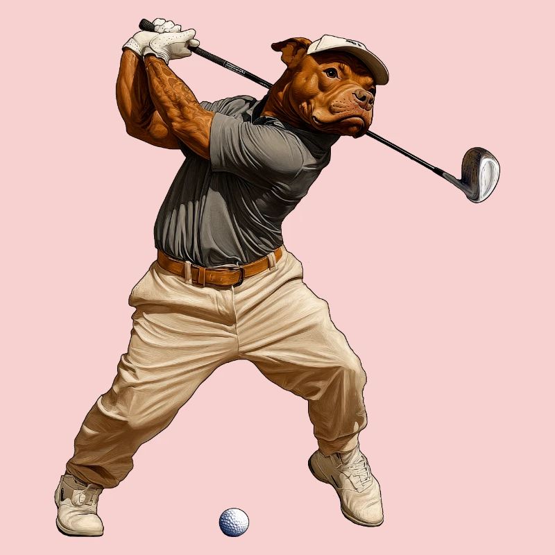 Pitbull Golfer