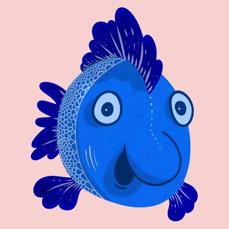 Poisson bleu