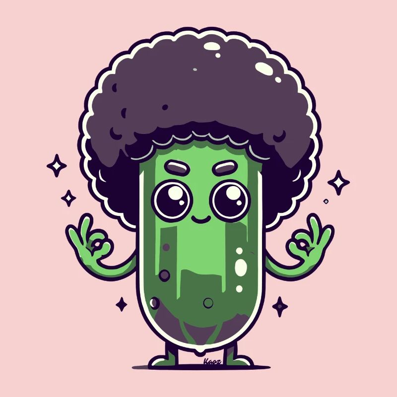 Concombre à l’afro