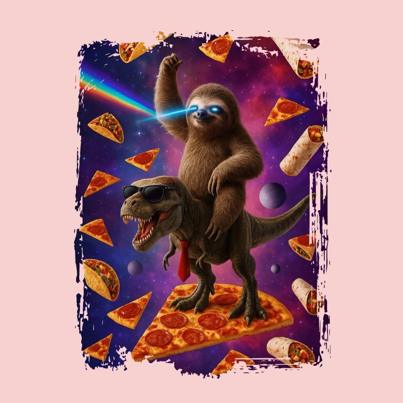 Space Explorers Dragon and Sloth