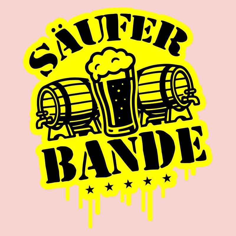 Säufer Bande Bier