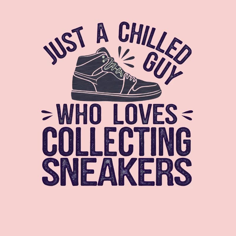 Imprimé collector de baskets décontractées