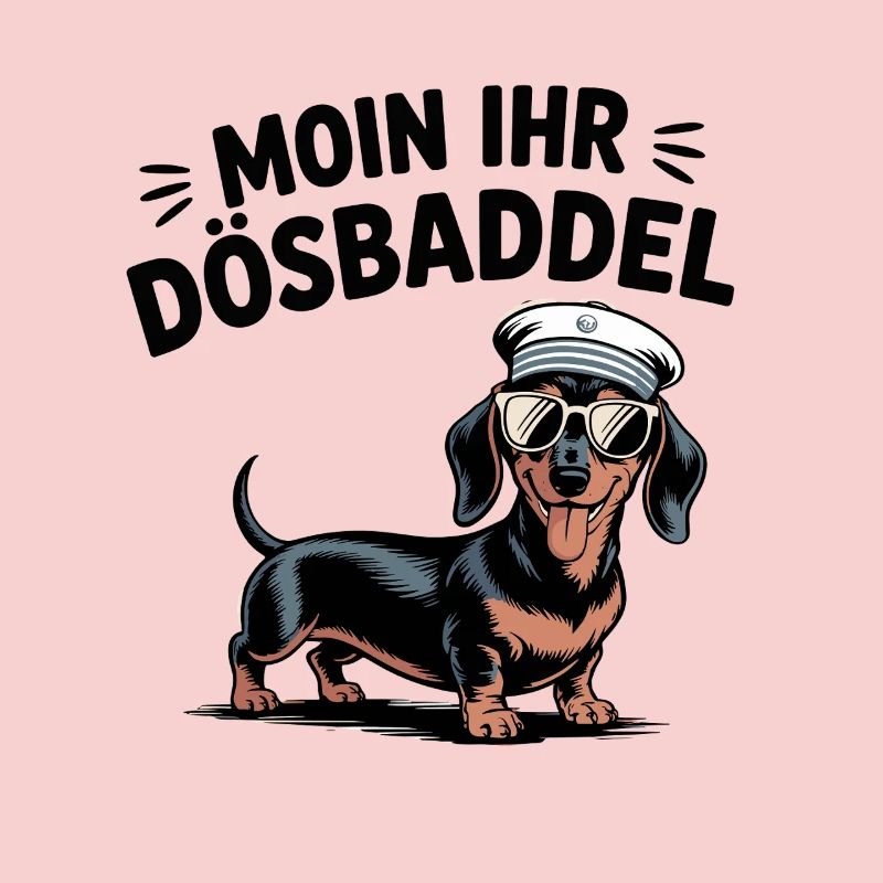  Moin Ihr Dösbaddel Dackel Seemann Spruch