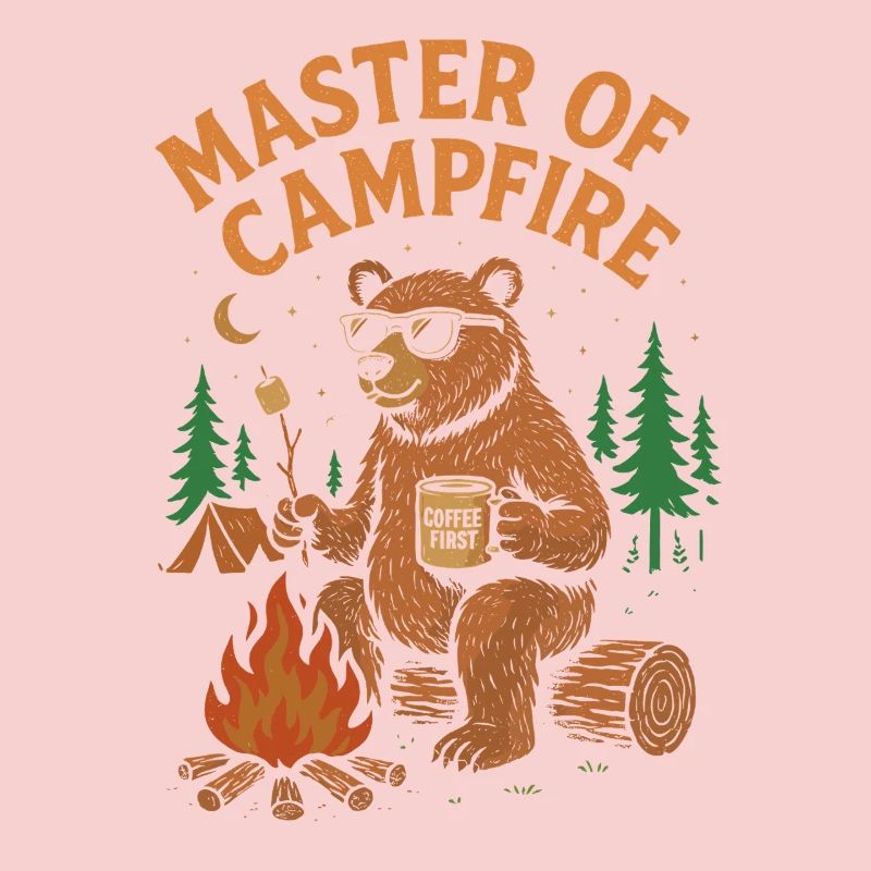 Maître du feu de camp