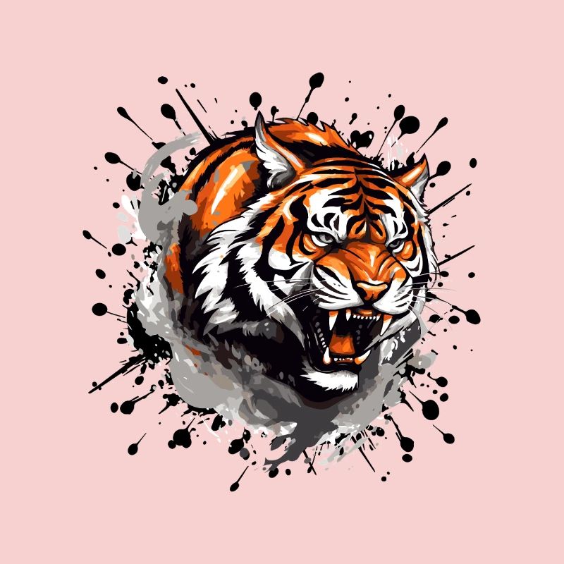 Tiger Powerful