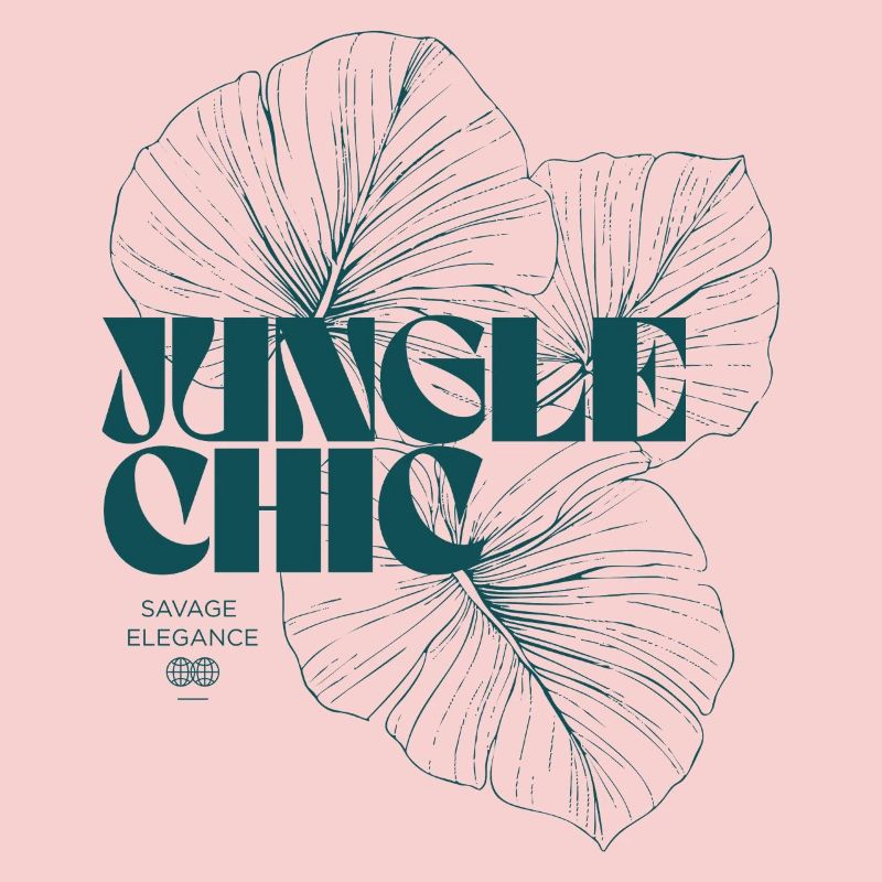 Botanical Jungle Monstera Leaf Pattern Design