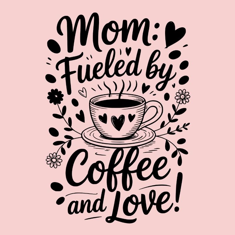 Café Maman Alimenté Caféine Mère