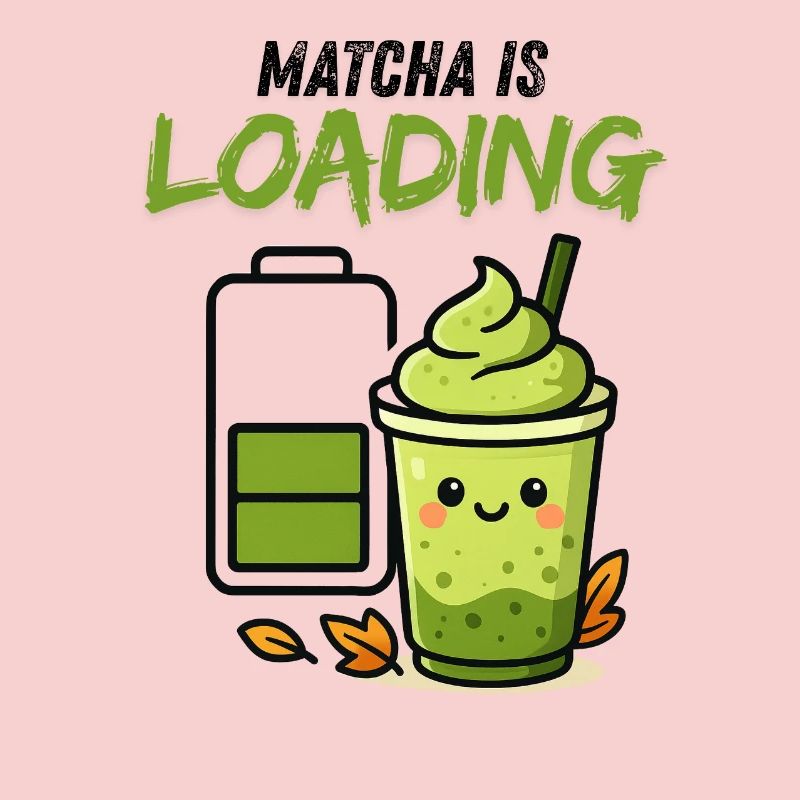 Loading Screen Green Smoothie Matcha Viral