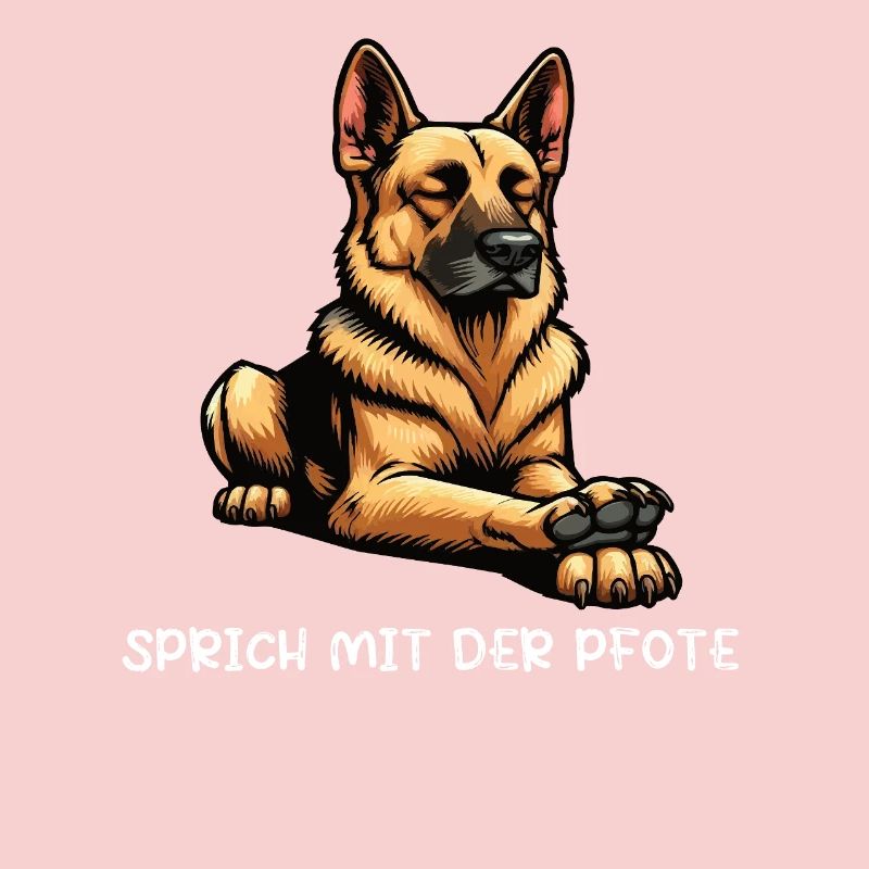 Sprich mit der Pfote Deutscher Schäferhund DSH