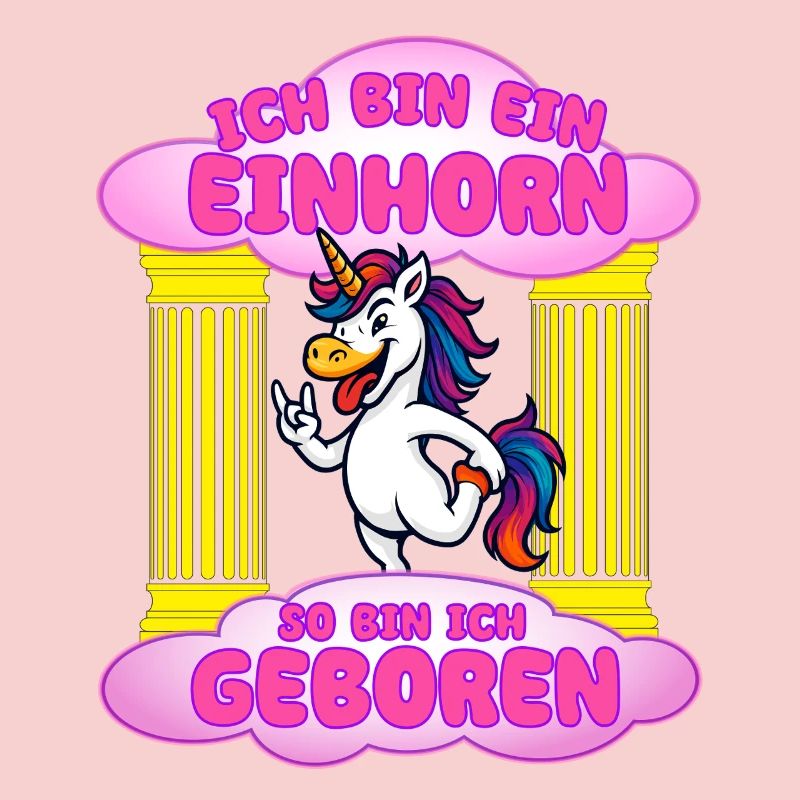 Ich bin Einhorn Geburt