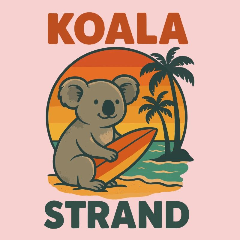 Koala Beach Surfeur Surfeur