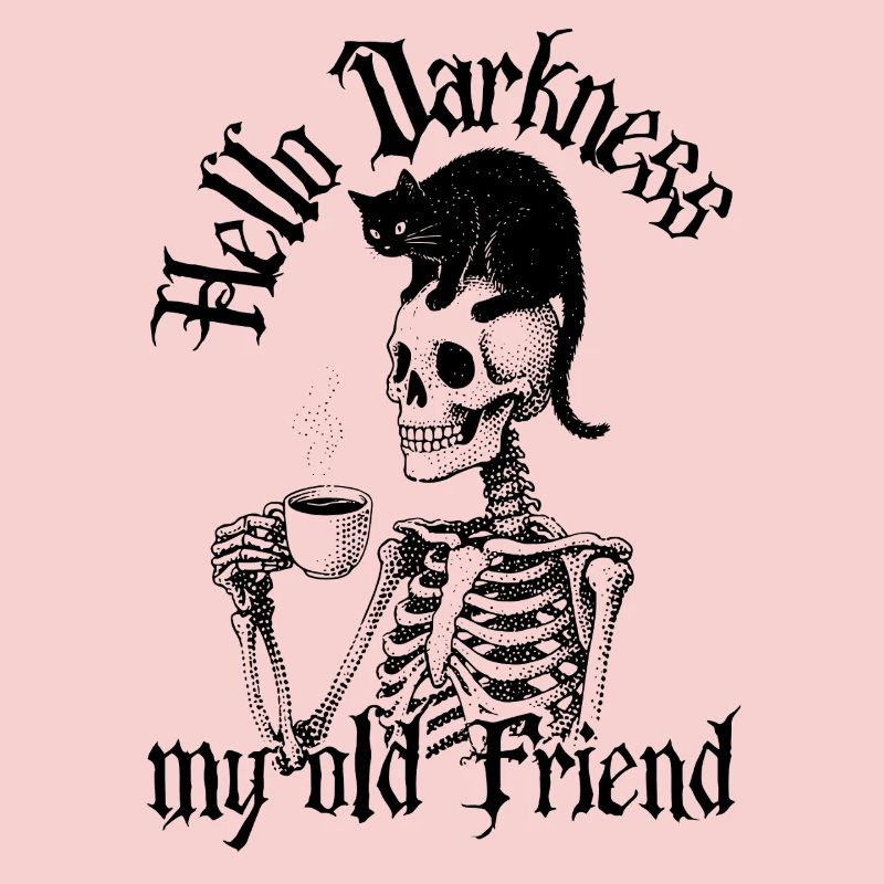 Hello Darkness Skeleton