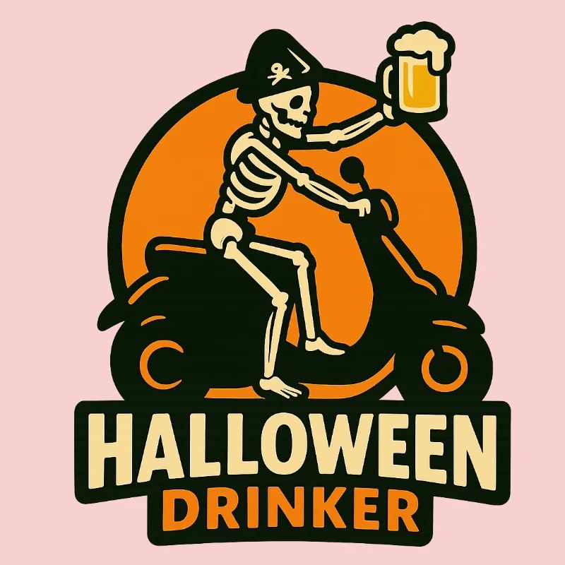 Skelett Trinker Halloween