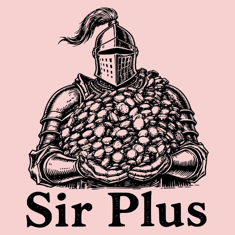 Sir Plus Knight Funny Renaissance Faire Men LARP
