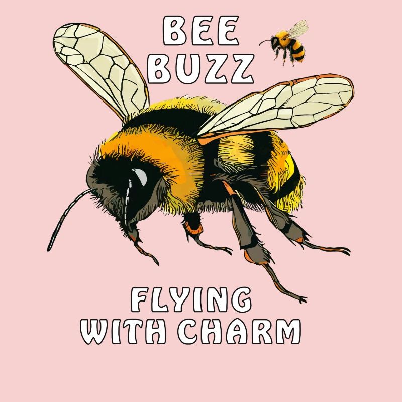 BUMBLEBEES BEE BUZZ FLYING WITH CHARM