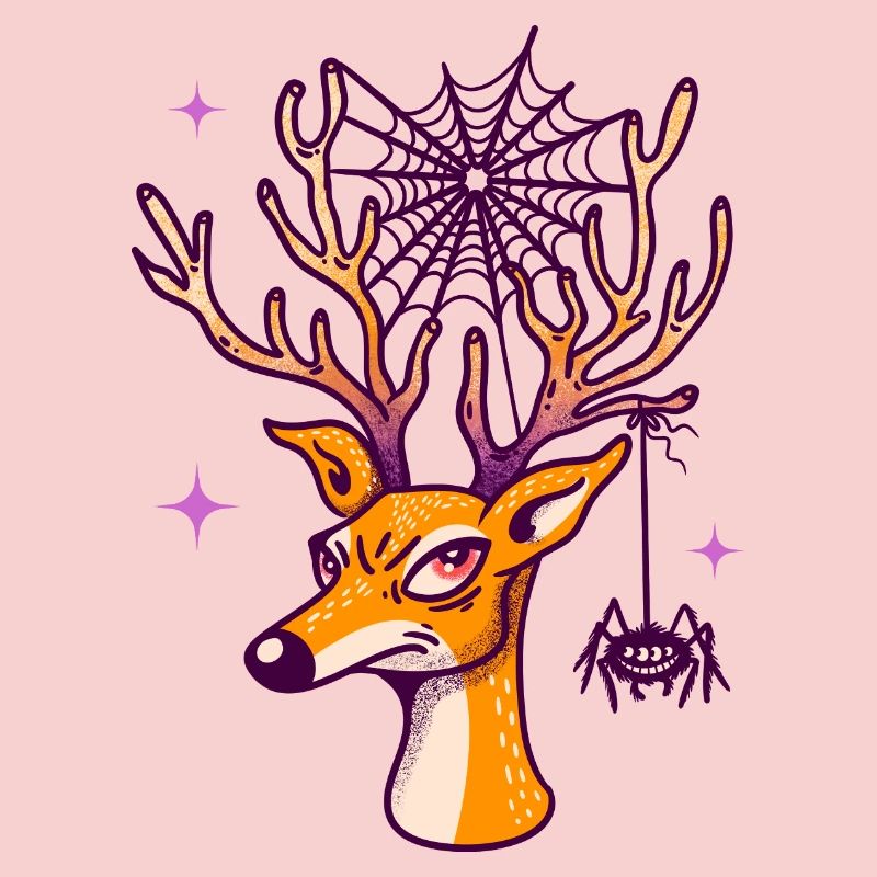 Cerf & araignée