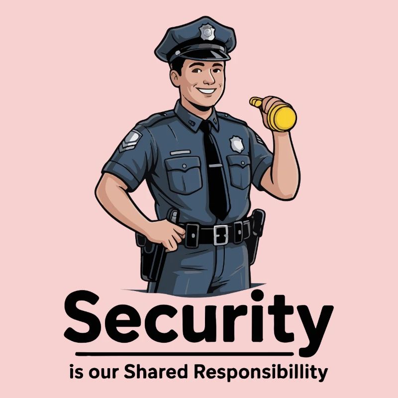 Agent de sécurité Spotlight Graphic