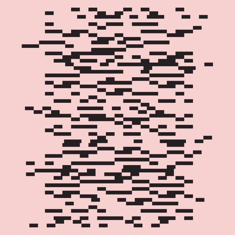 Glitch Stripe Abstract Night