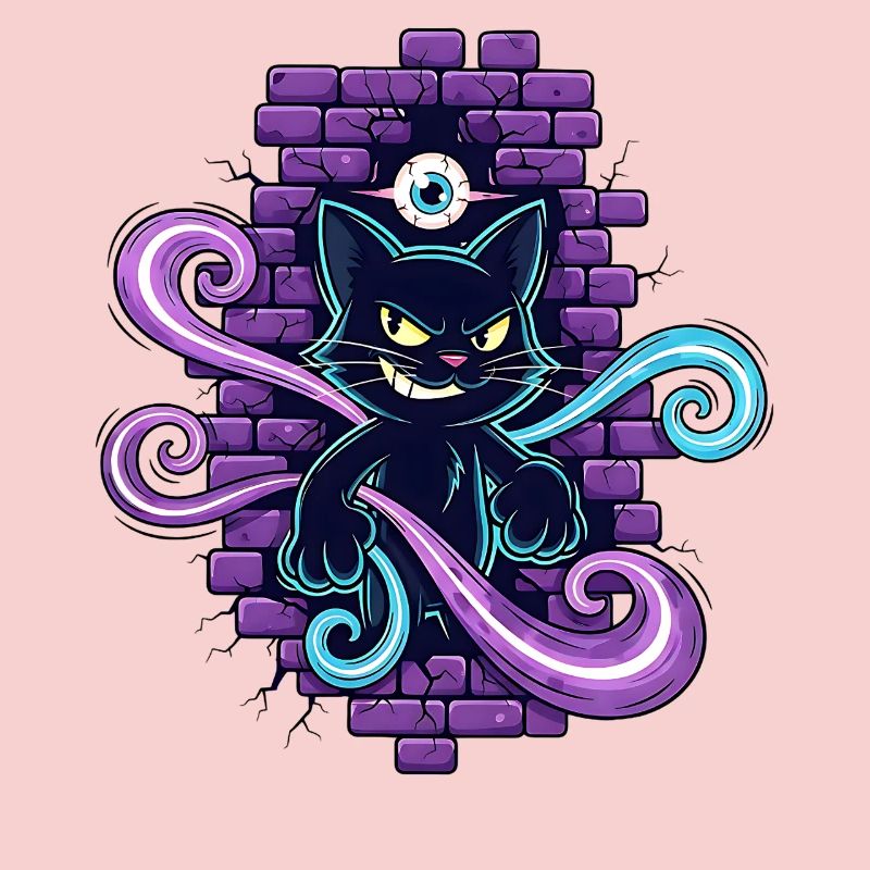 Magic Cat - Magic Cat with All-Seeing Eye