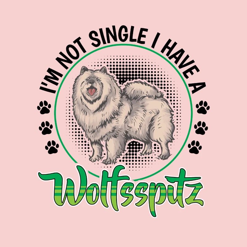 Wolfspitz not single German Wolfspitz