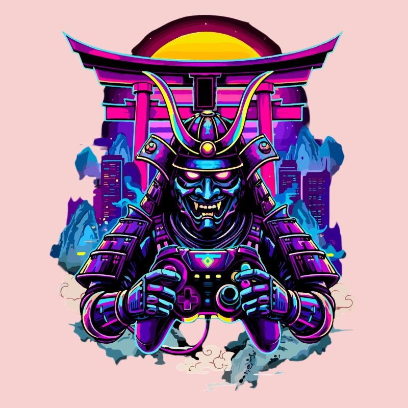 Samurai Mask gaming controller Sythwave gaming
