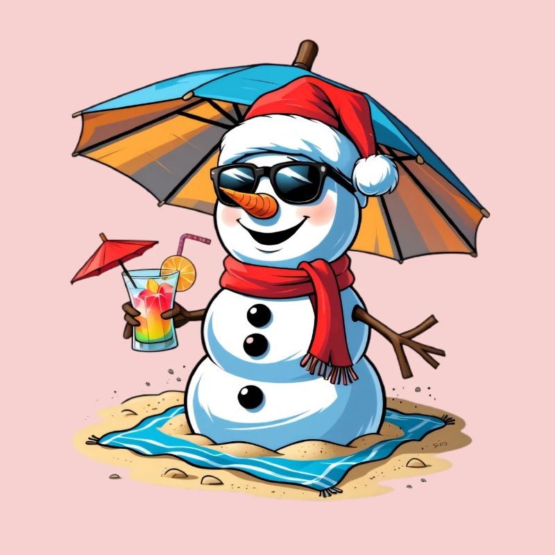 Beach Snowman Remix