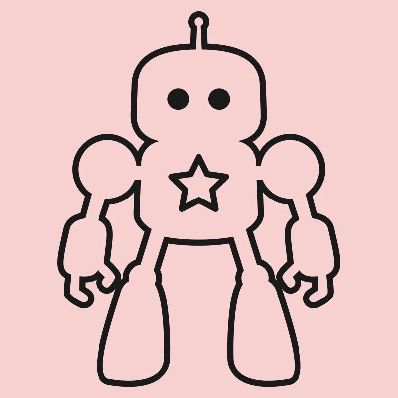 Roboter – Künstliche Intelligenz Sci-Fi Design