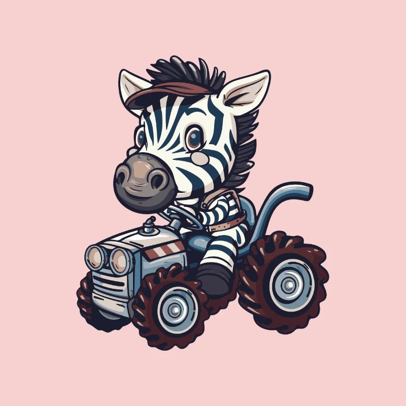 Zebra Traktor Farmer