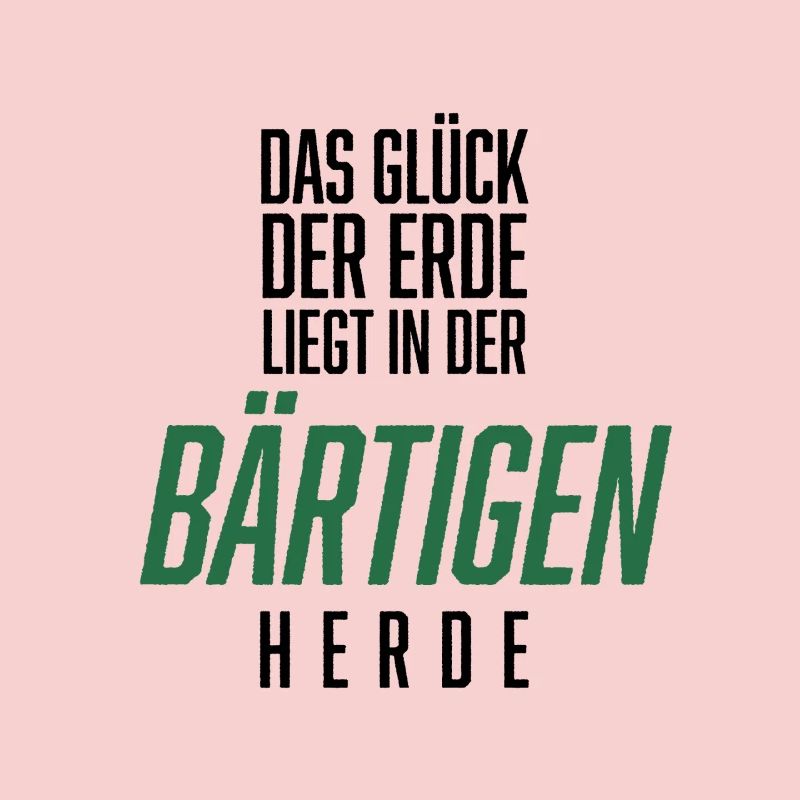 Bart, Bartträger, Lustiger Spruch, Bärtige Herde