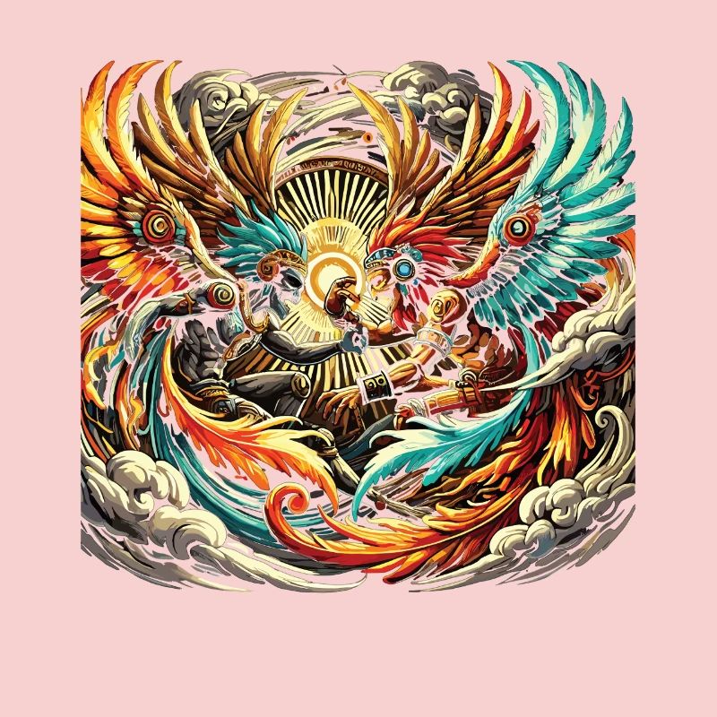 Duel du Phénix des Ailes de Feu