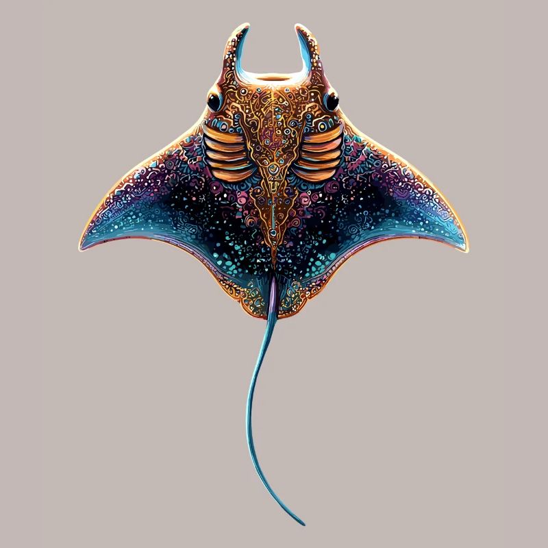 Manta Ray, Devil Ray, Stingray, Diver