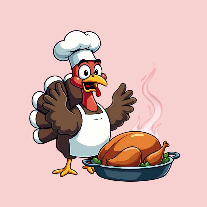 Cuisinier de dinde de Thanksgiving