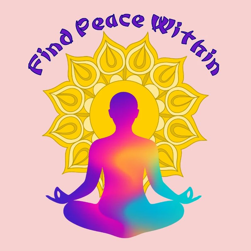 Finde einen Frieden in Mandala Glow